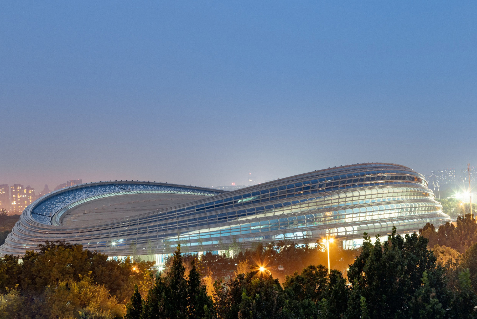 Beijing Winter Olympics speed skating stadium events